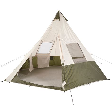 WT192117 1018. . 7 person teepee tent ozark trail setup